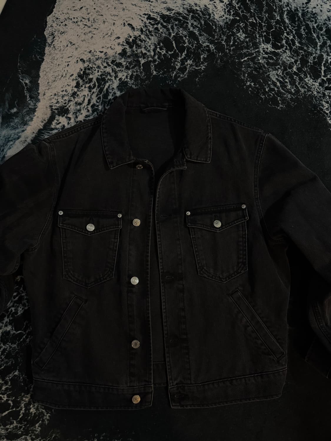 겐조 흑청 데님 자켓 (100) 상품이미지1