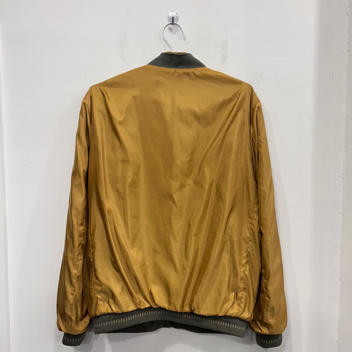 GALLOTTI 리버시블 램스킨 절개 레더자켓 상품이미지5