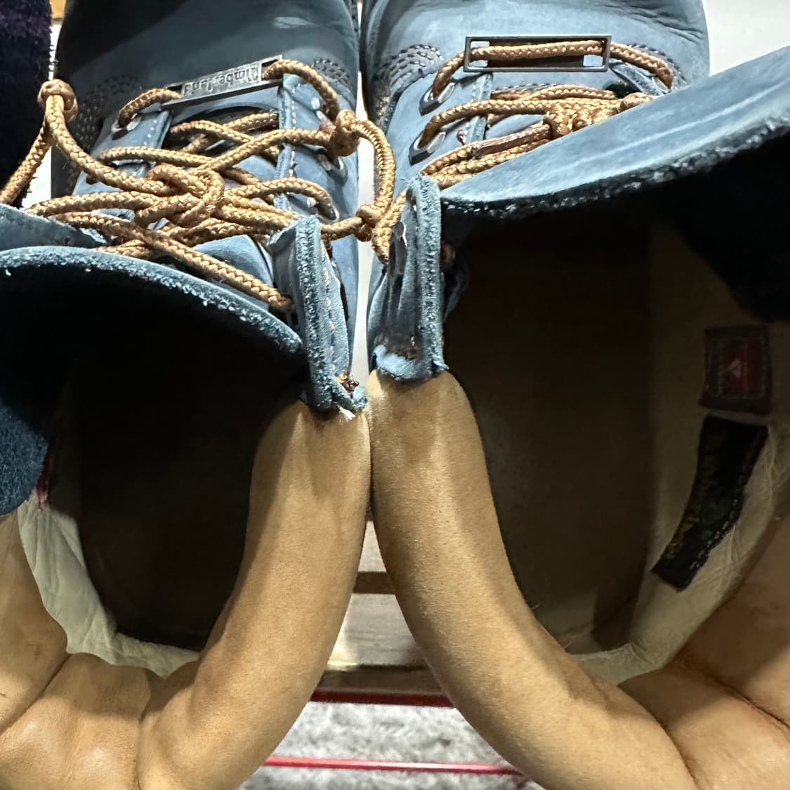 7W 250) 팀버랜드 워커 남성 남자 6인치 프리미엄 부츠 네이비 상품이미지9