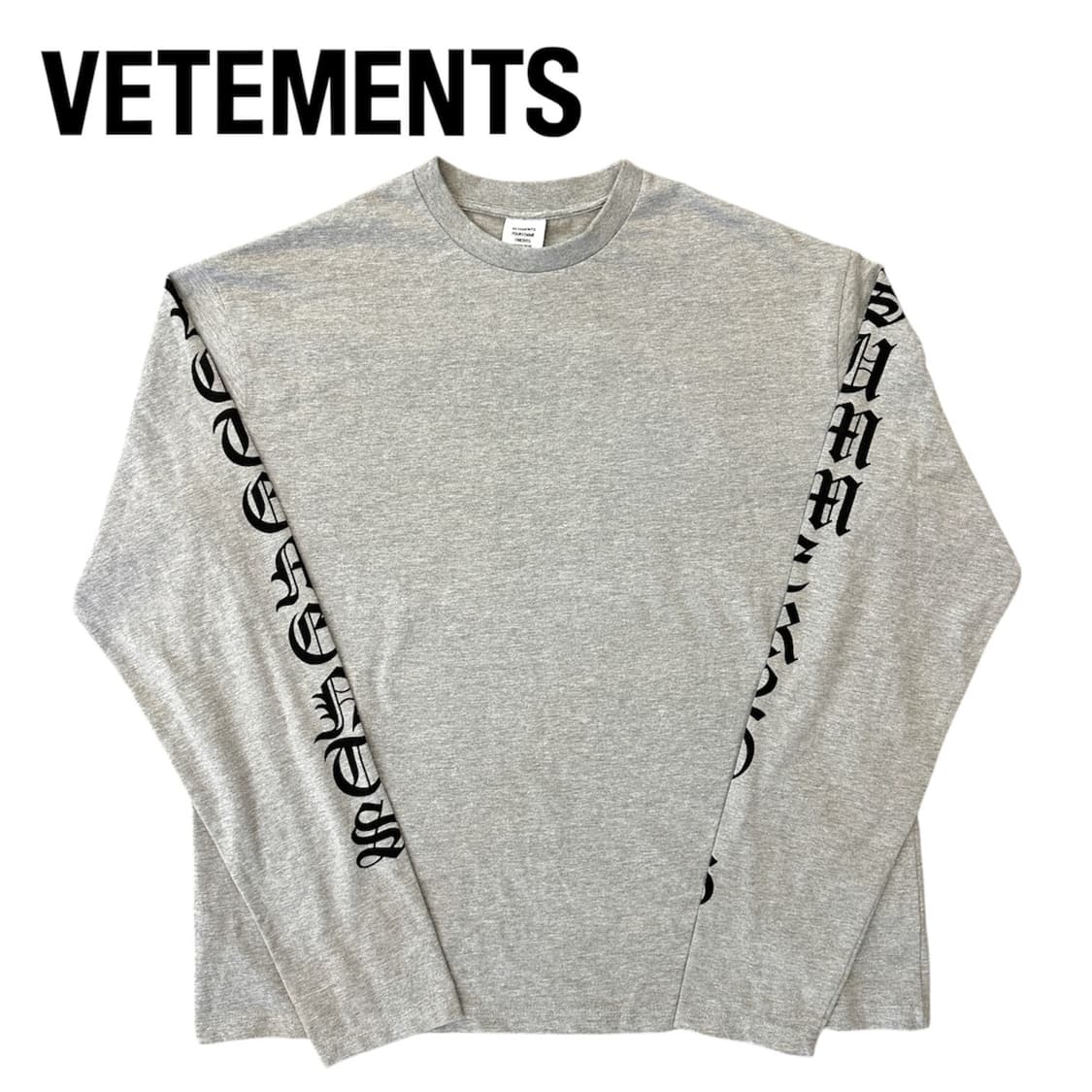 베트멍 16aw 스펠아웃 로고 롱슬리브 상품이미지1