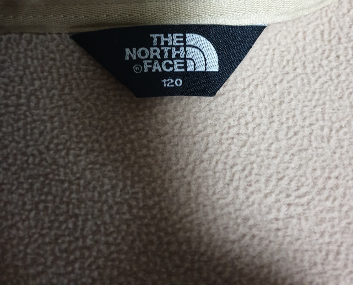 노스페이스 키즈 뽀글이 후드 짚업 자켓 베이지 (120) 상품이미지6