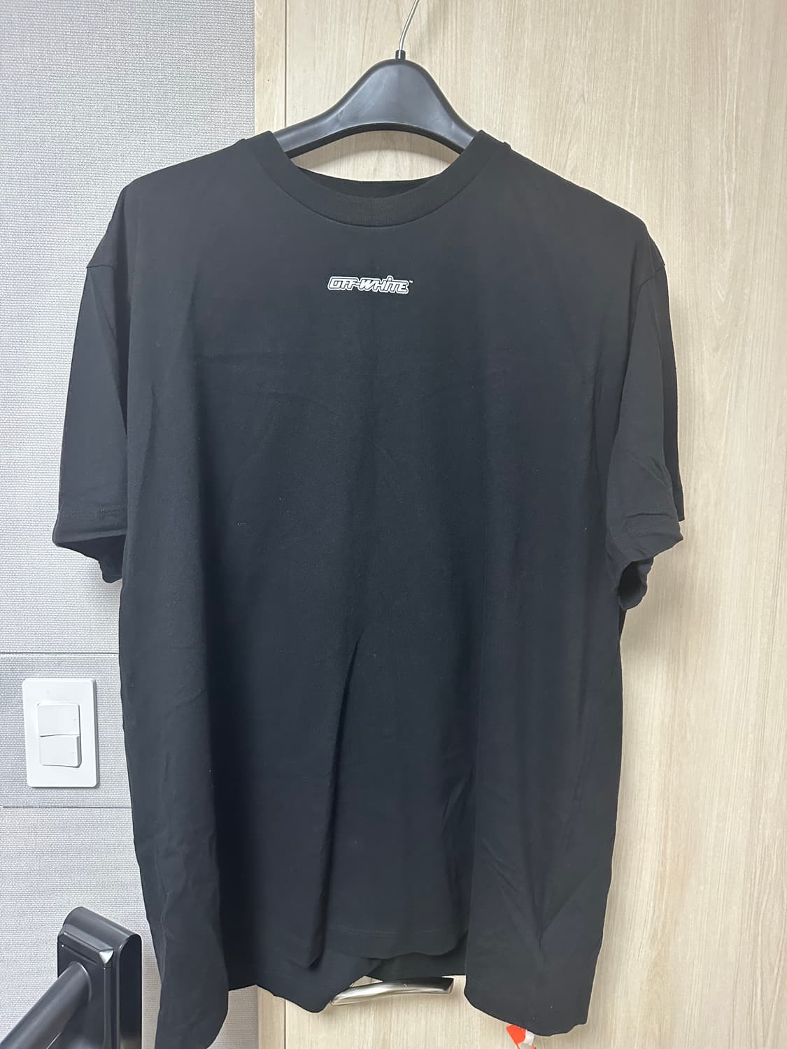 오프화이트 마커 펜 반팔 상품이미지1