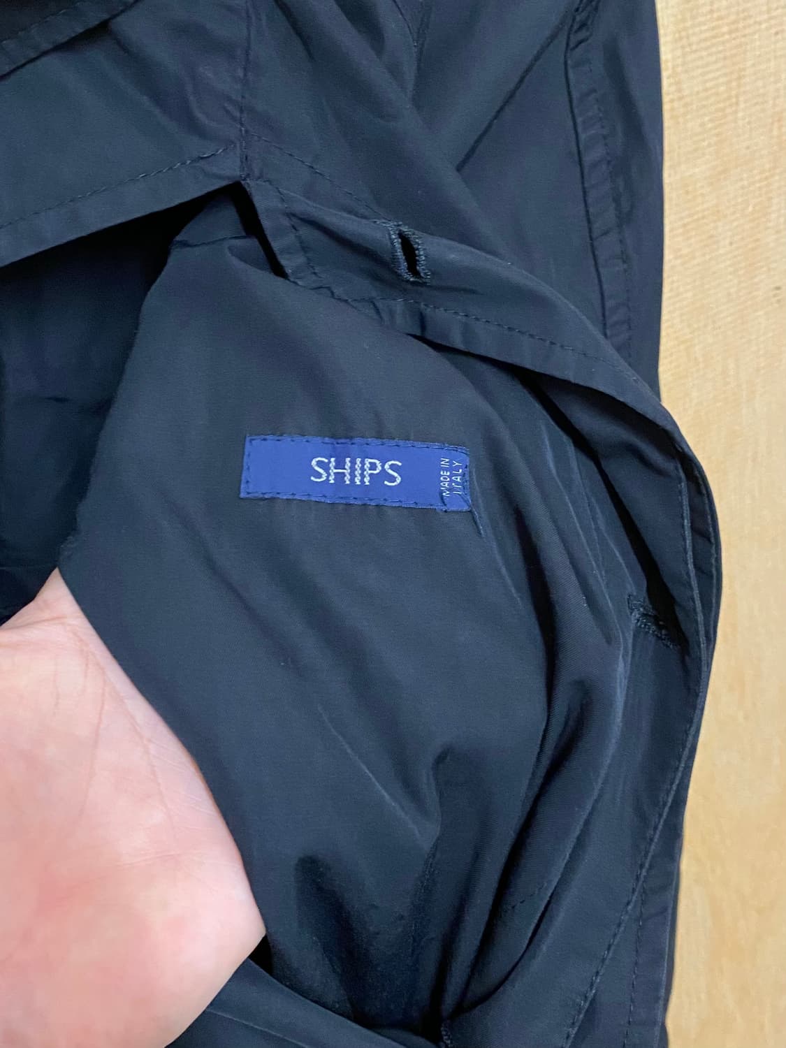 90s SHIPS balmacaan coat 90년대 쉽스 이태리제 코트 상품이미지8