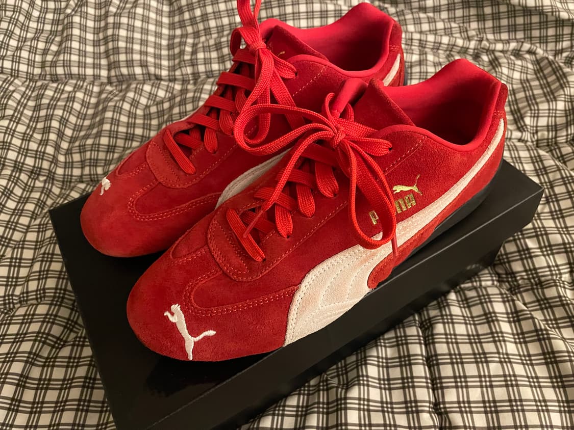 푸마 스피드캣 OG 레드 화이트 상품이미지1