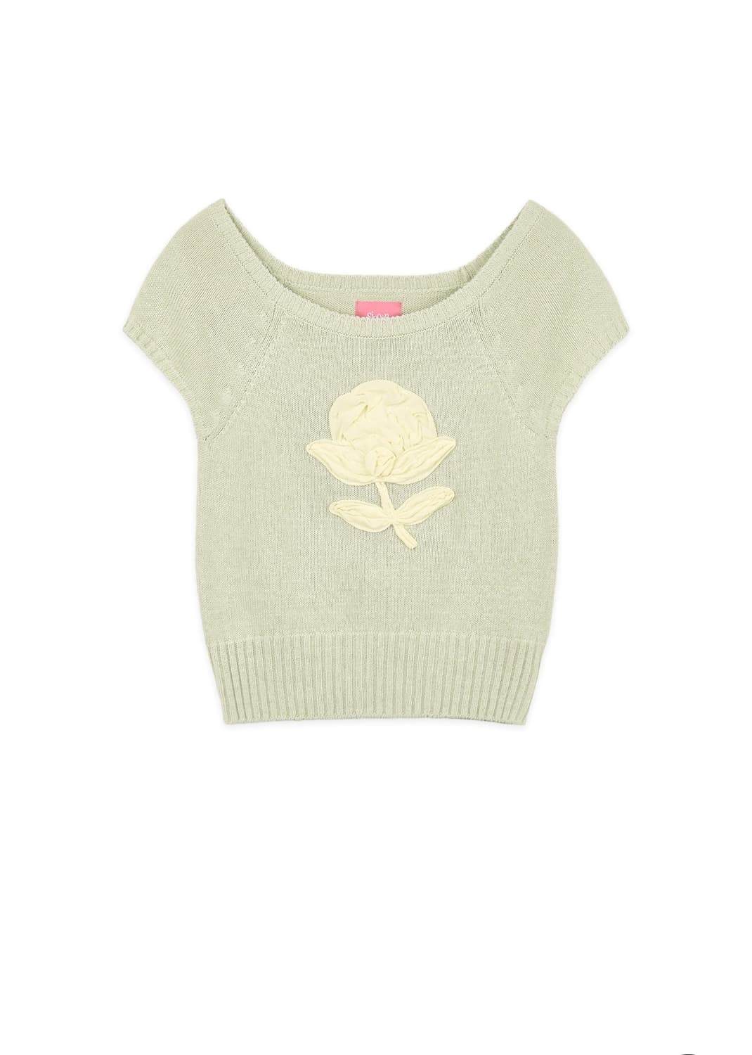 Sinoon flower raglan kint (mint)  상품이미지2