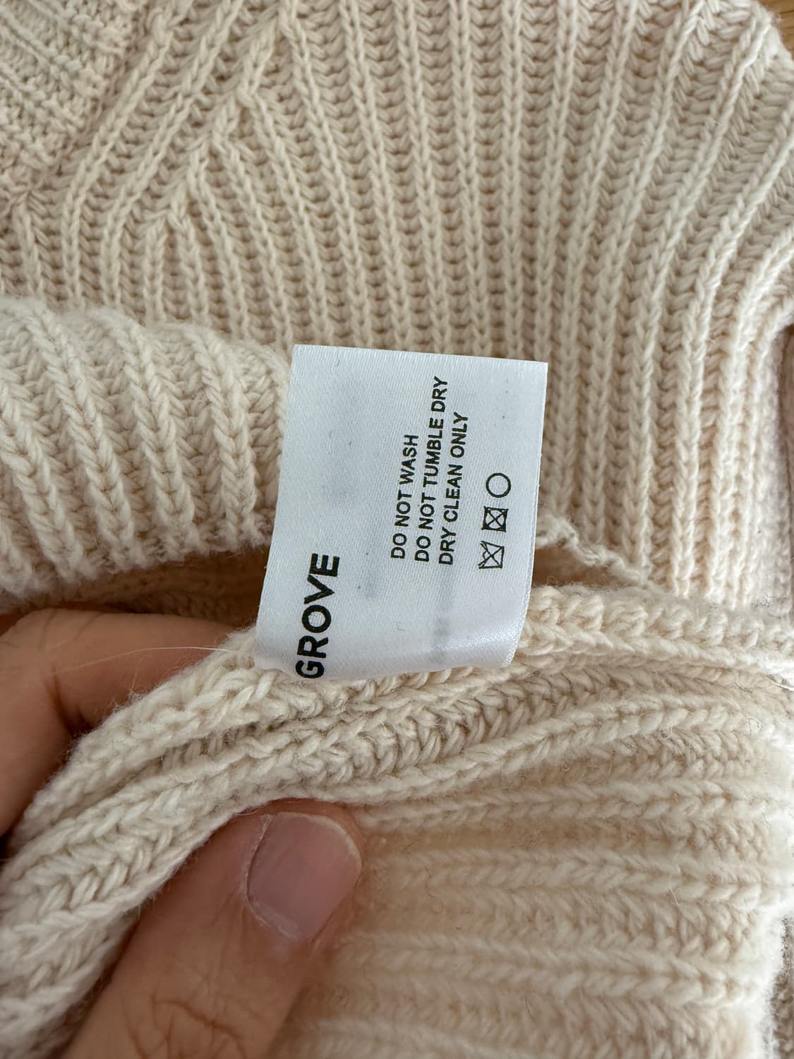 그로브(GROVE) 피셔맨 니트 상품이미지6