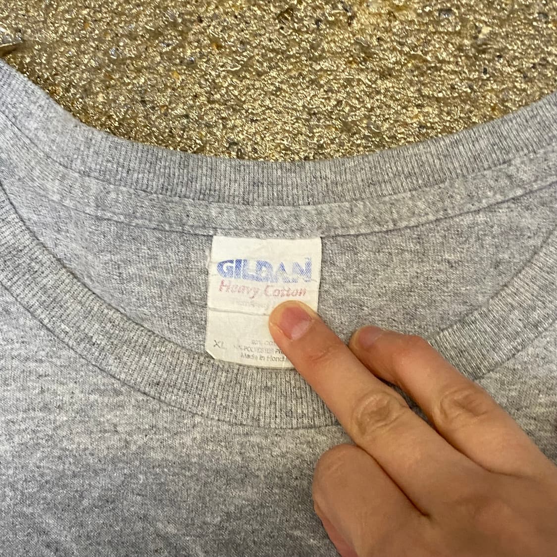 미국 빈티지 길단 트랙터 서플라이 성조기 포인트 반팔티 상품이미지4