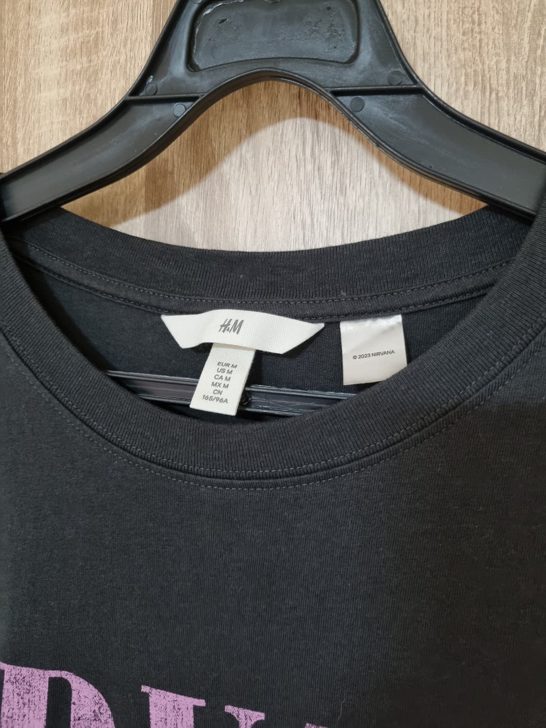 H&M x 너바나 반팔티 상품이미지2