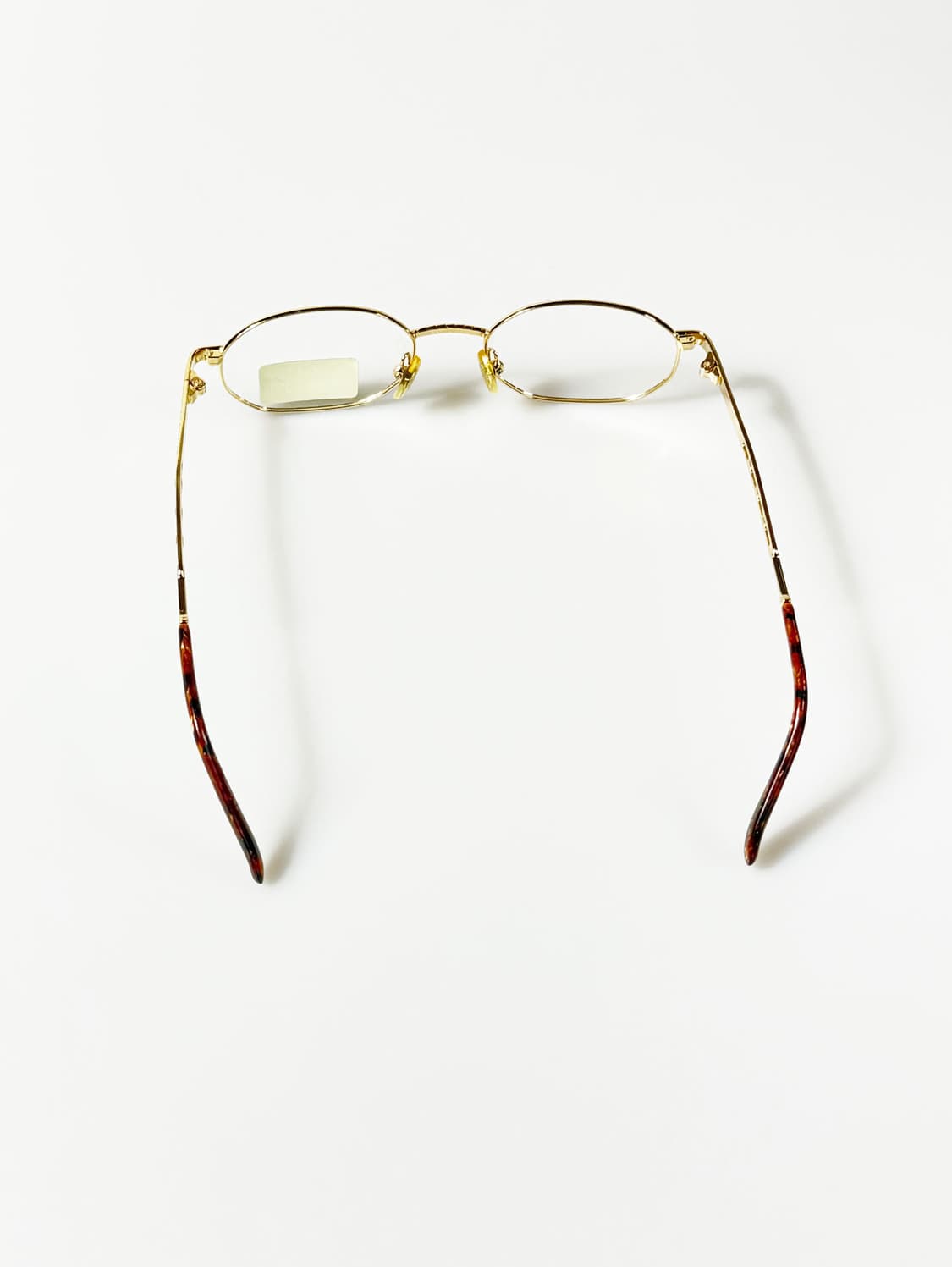 90s GIORGIONE 골드 오벌 메탈 프레임 빈티지 안경 상품이미지6