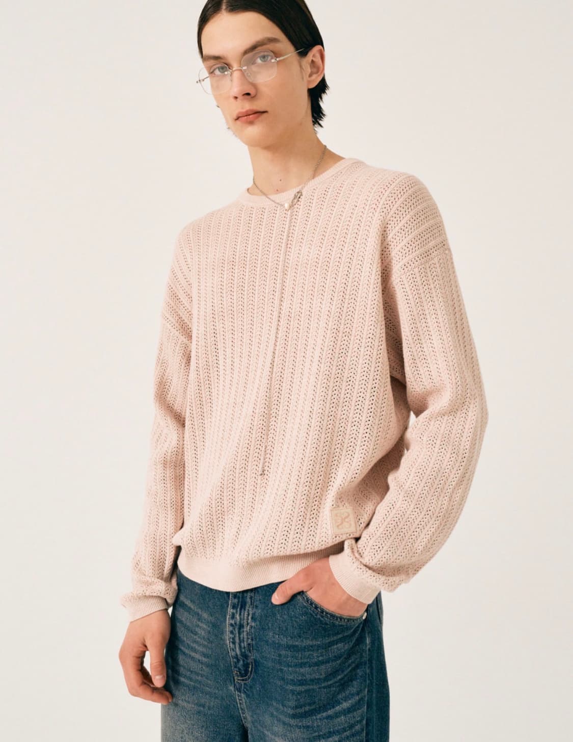 세터 SATUR 이비자 내추럴 메시드 니트 상품이미지1