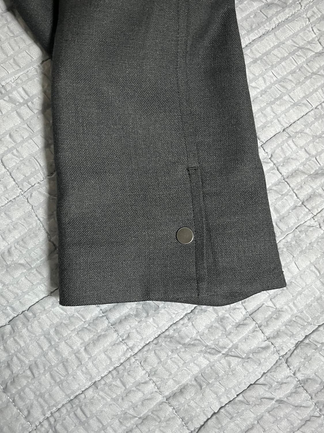 (4) irenisa 이네리사 2way 그레이 울 집업 상품이미지10