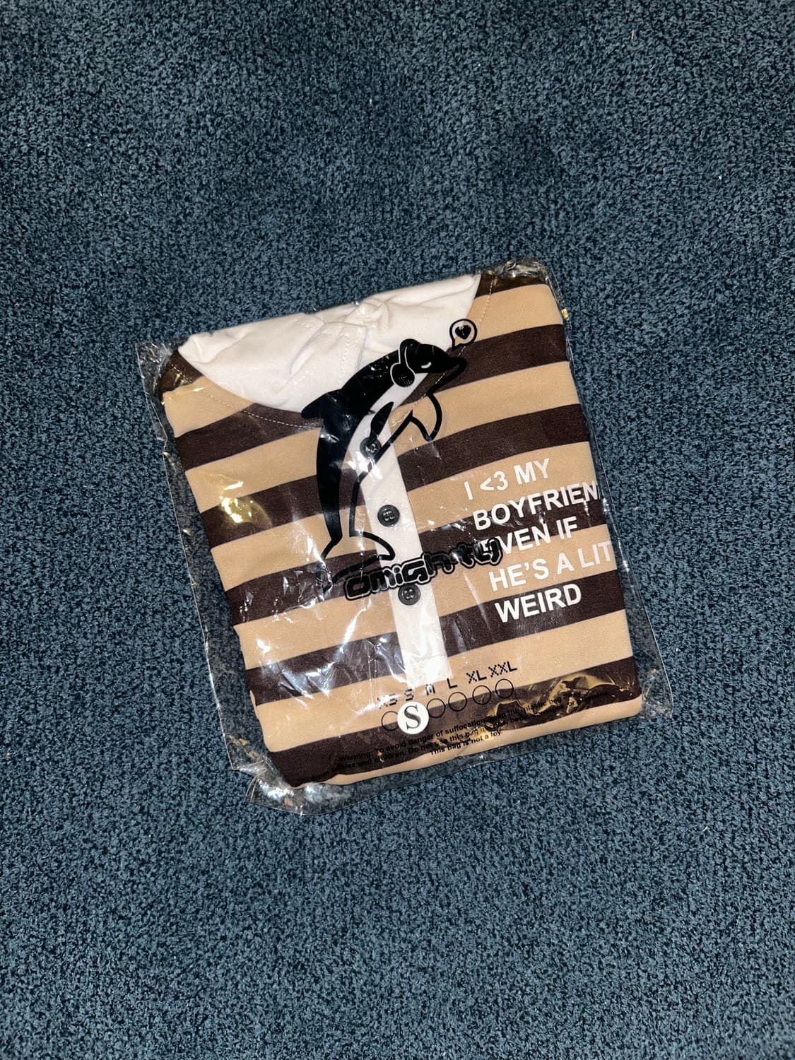 오마이티 스트라이프 폴로 티셔츠 새상품 상품이미지3