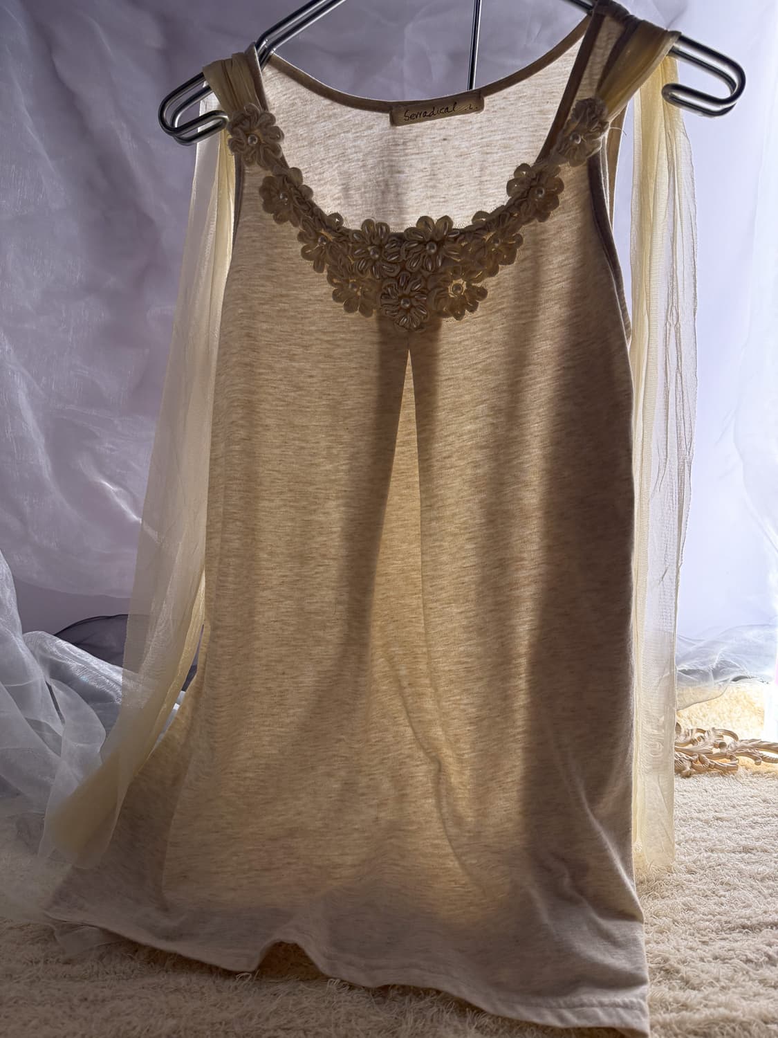 Pearl Corsage Sleeveless 0120 상품이미지5