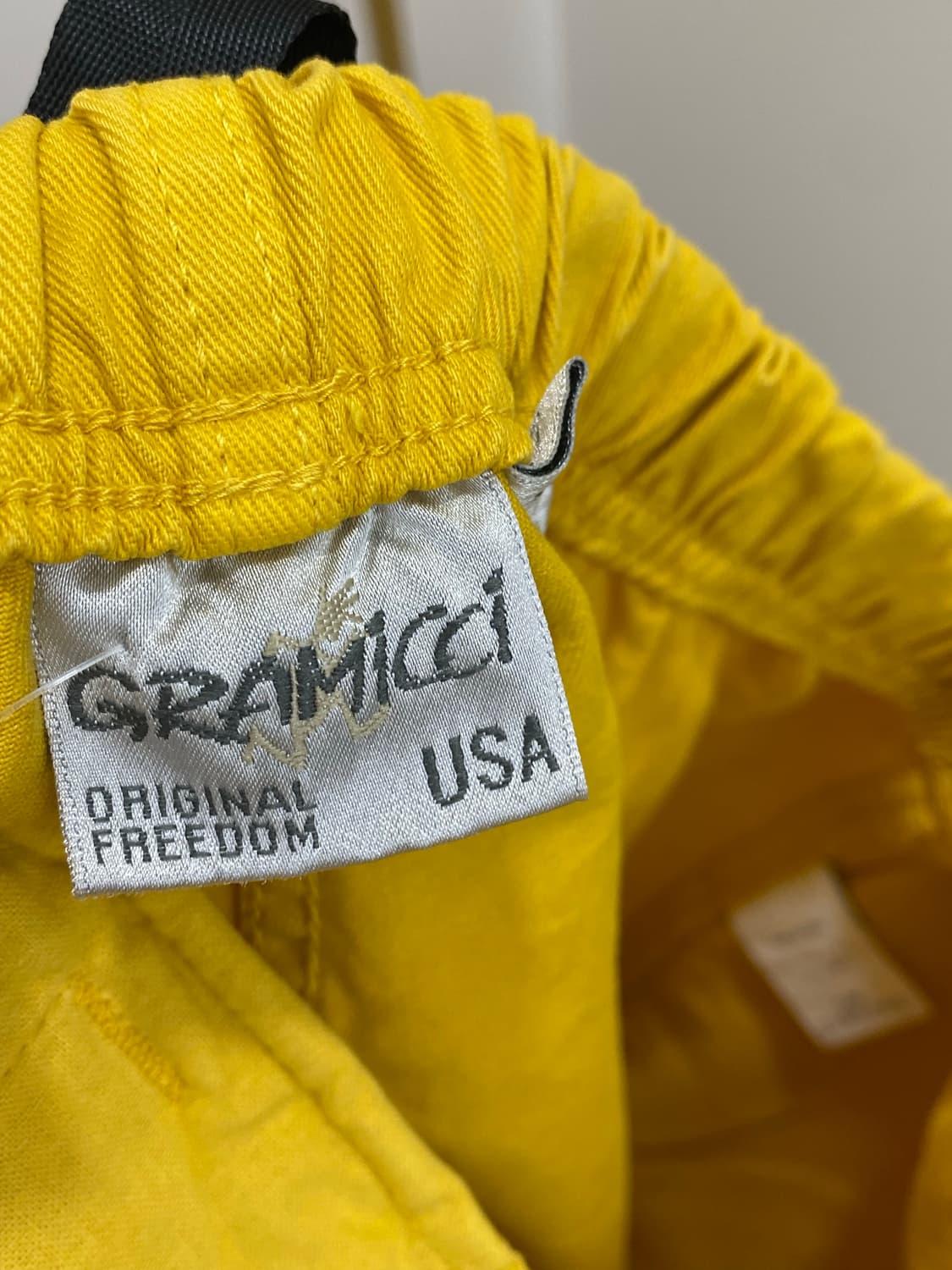 Gramicci USA 옐로우 코튼PT 상품이미지5