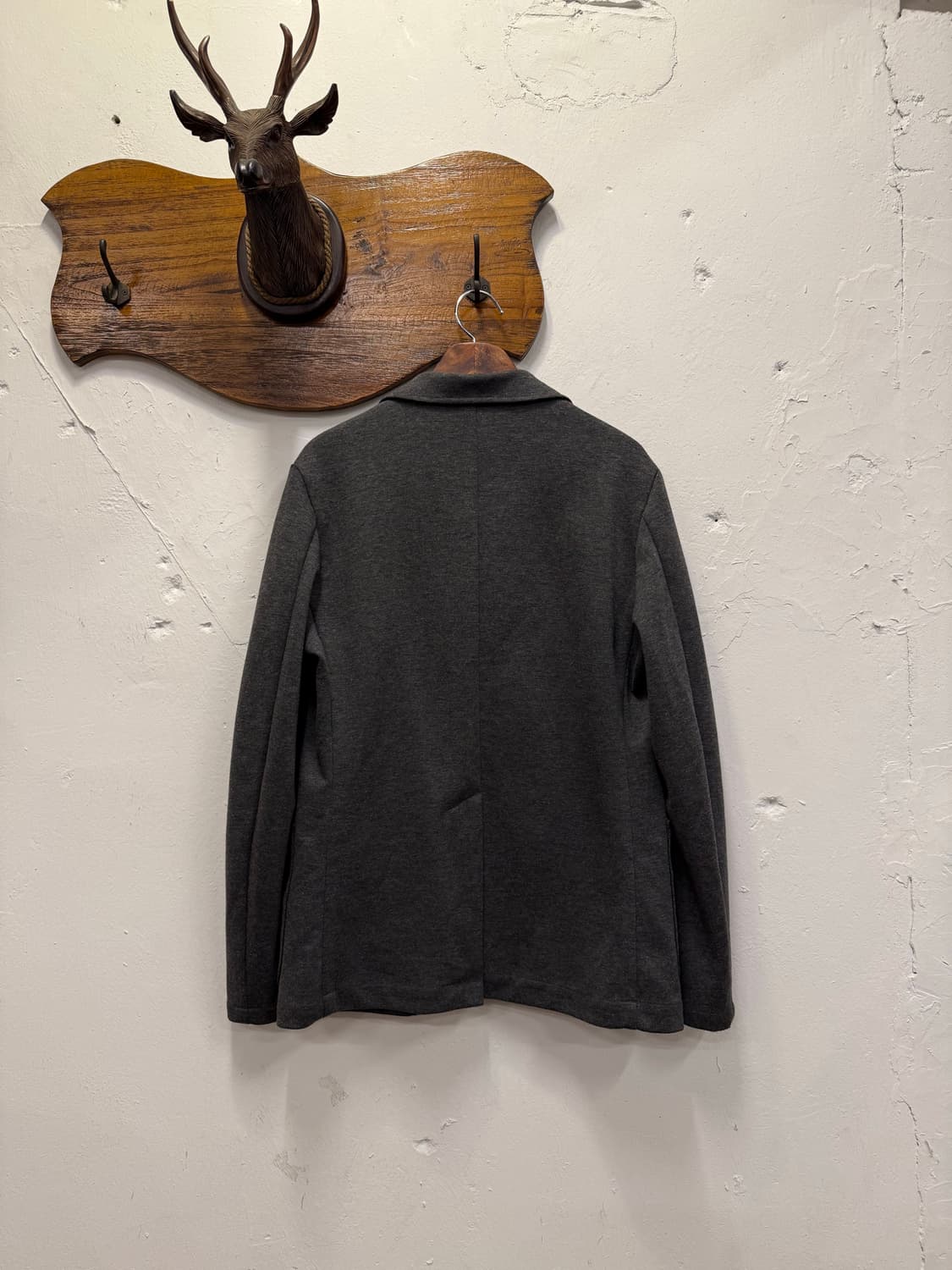 (M) BEAMS HEART 빔즈 하트 Jersey Knit Blazer 상품이미지5