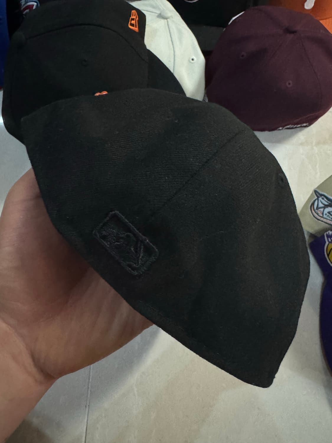 뉴에라 양키즈 캡 5/8 미시착 처분  상품이미지2