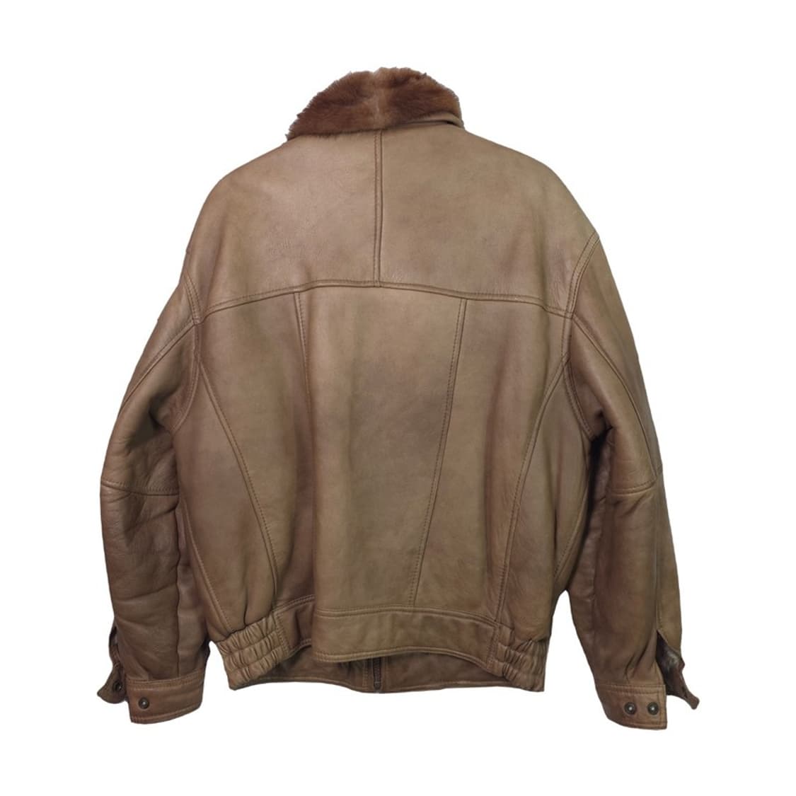 GARCIA 리얼 양털 무스탕 스타일 가죽 자켓 M 상품이미지2