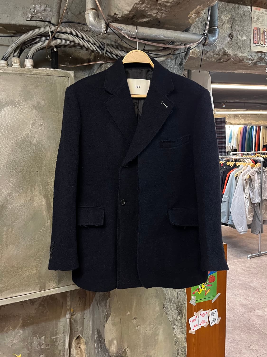 이에이 블레이저 자켓 네이비 L #csz2052 상품이미지1