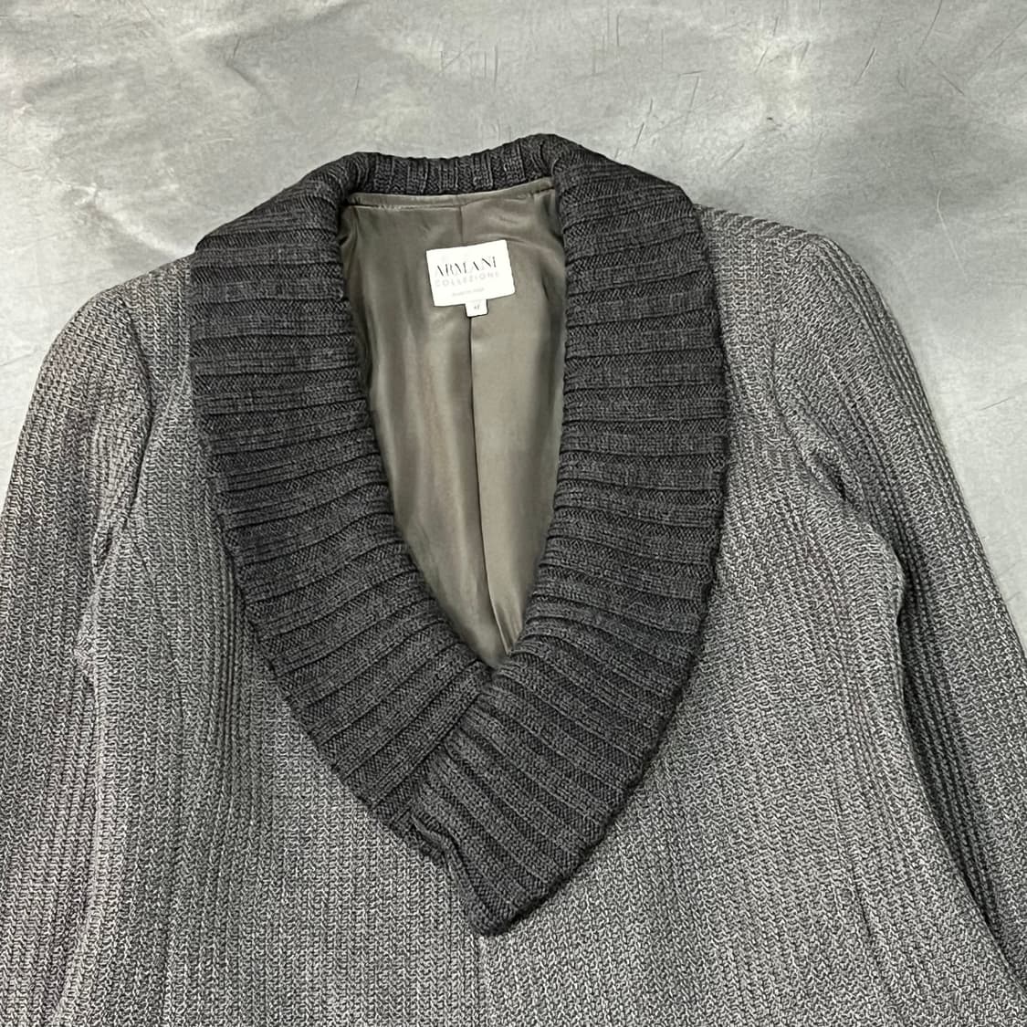  아르마니 꼴레지오니 니트카라 자켓 y14814 상품이미지3