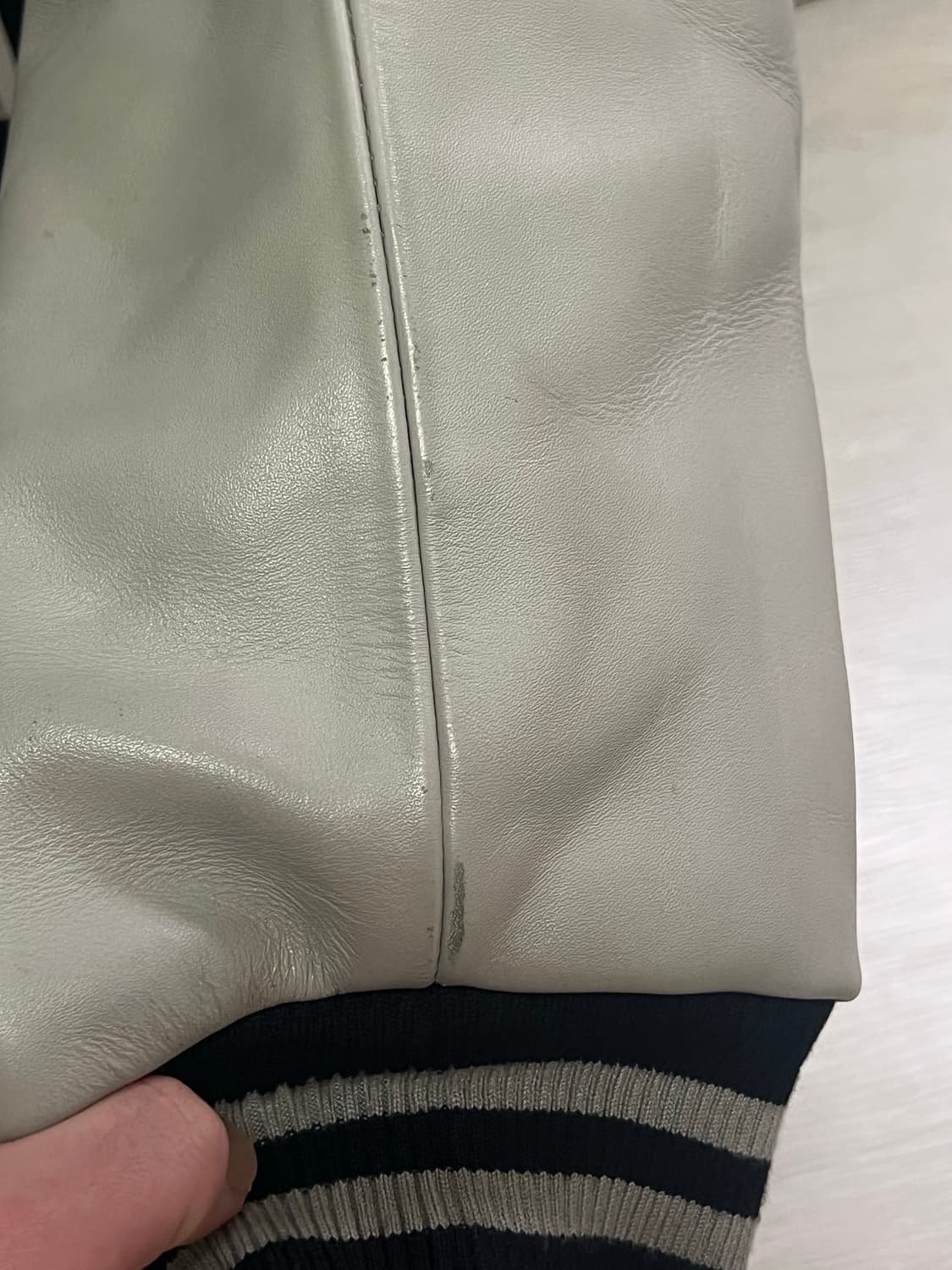 [XL] 스투시X드리스반노튼 바시티 상품이미지8