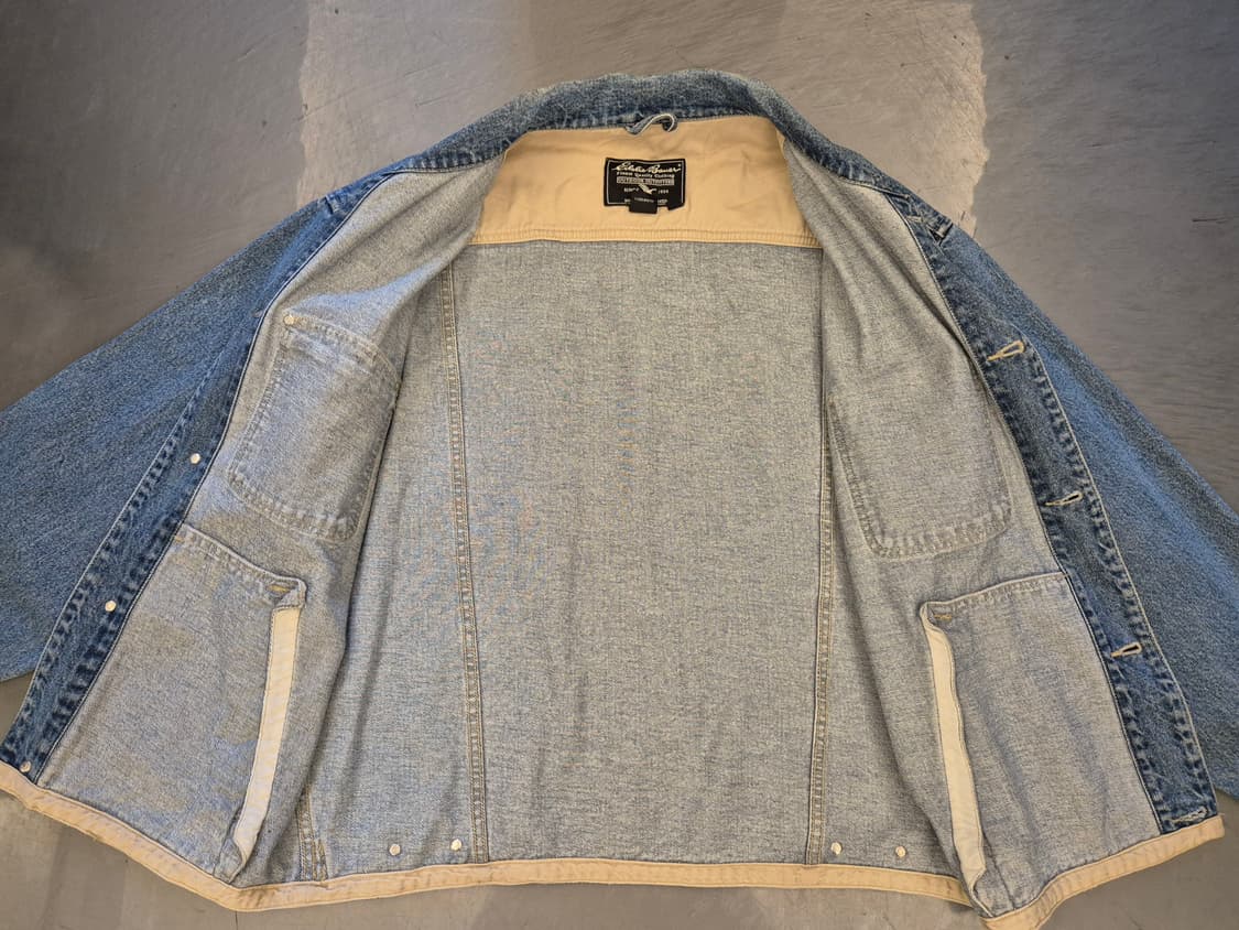 00s 에디바우어 데님  자켓 상품이미지2