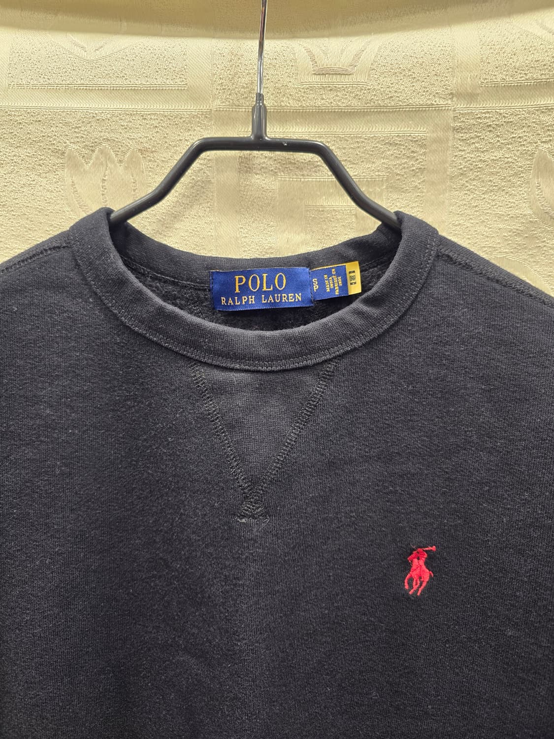 거의새거) 폴로 랄프로렌 기모 네이비 맨투맨 티셔츠 S 상품이미지2