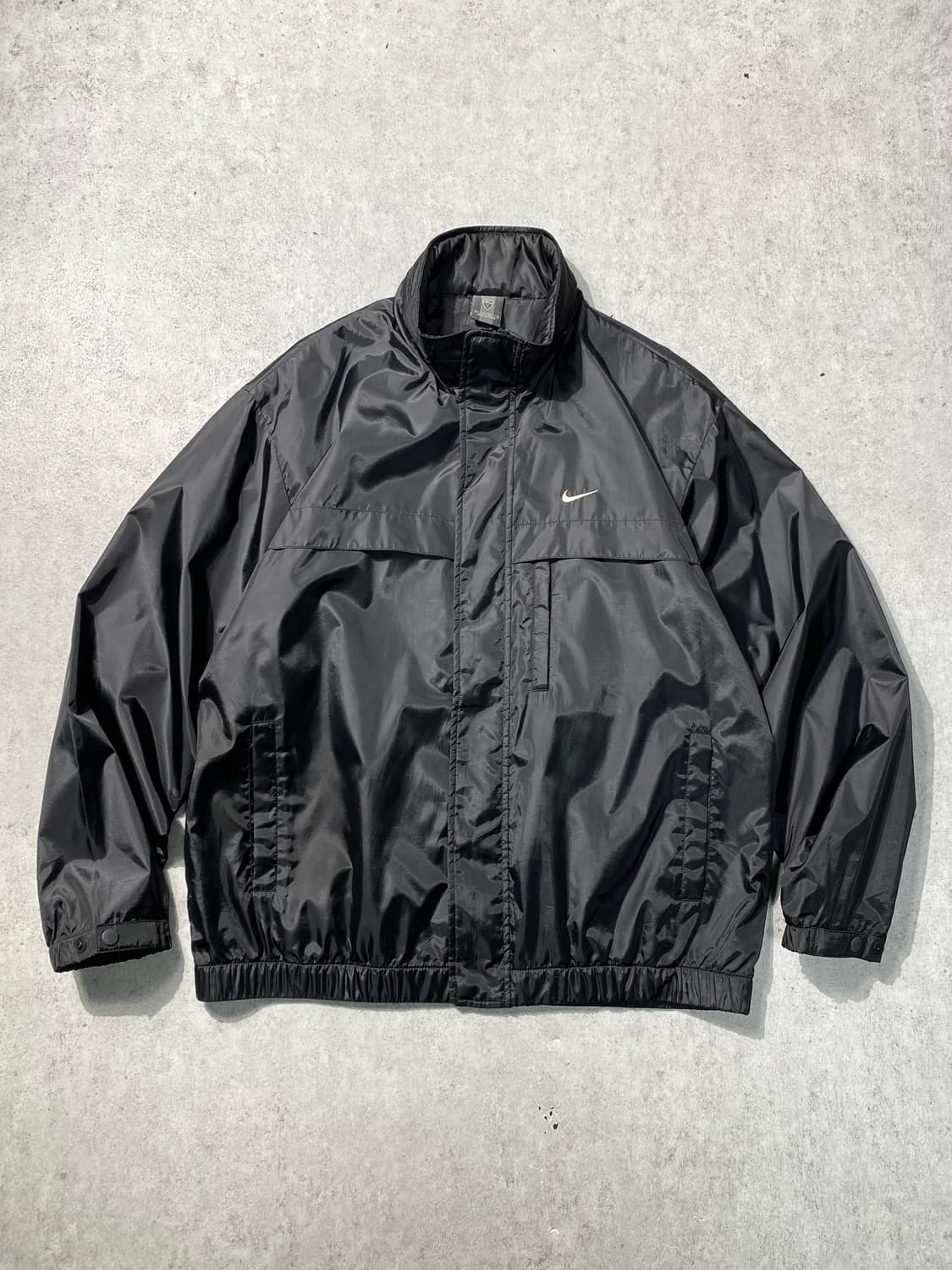 [XL] 00s Nike 나이키 골프 블랙 윈드브레이커 상품이미지1