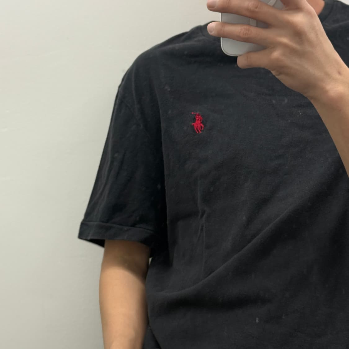 폴로 랄프로렌 반팔 티셔츠 (블랙) 레드포니  상품이미지2