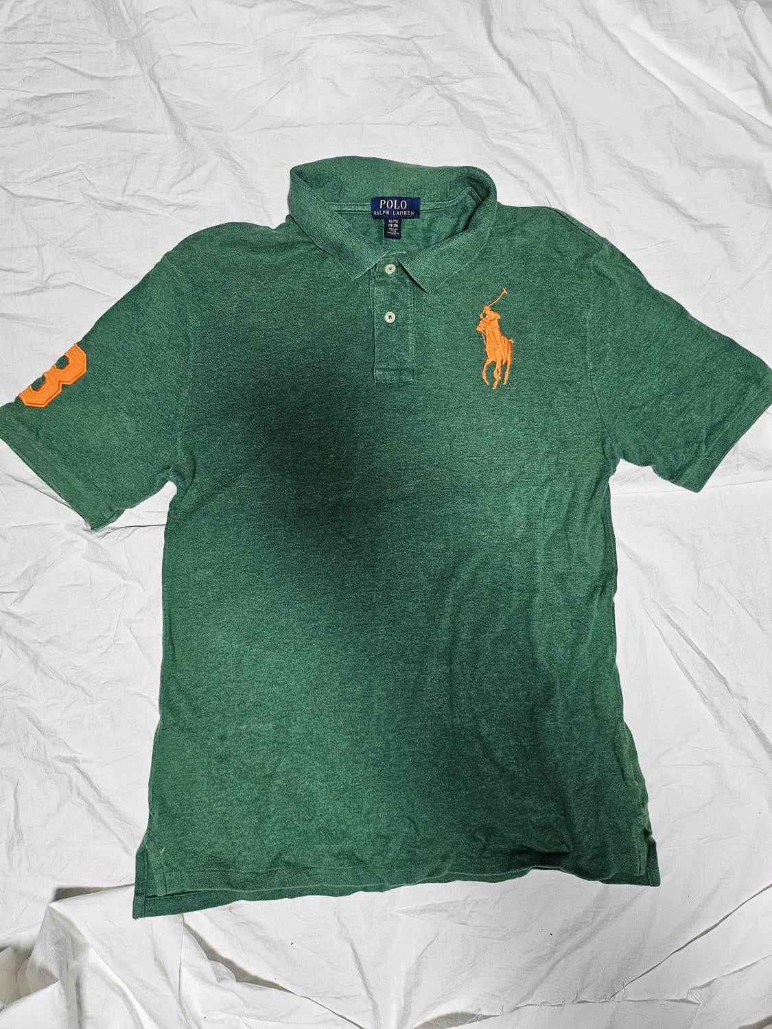 폴로랄프로렌 빅포니 카라티 카라티셔츠 그린 M 상품이미지1