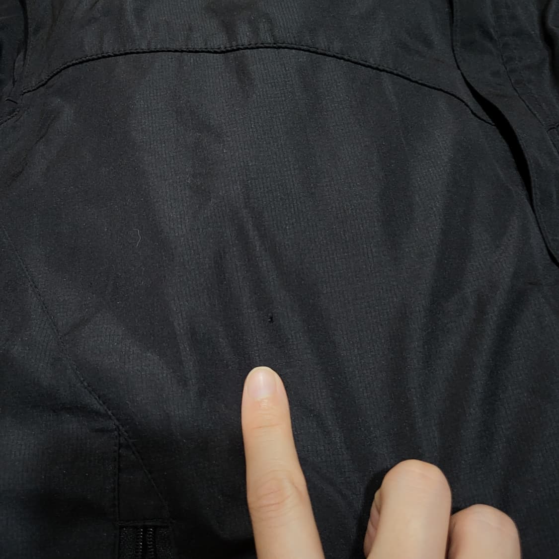 나이키 90s 스우시 바람막이 자켓 블랙 (XL) 상품이미지7