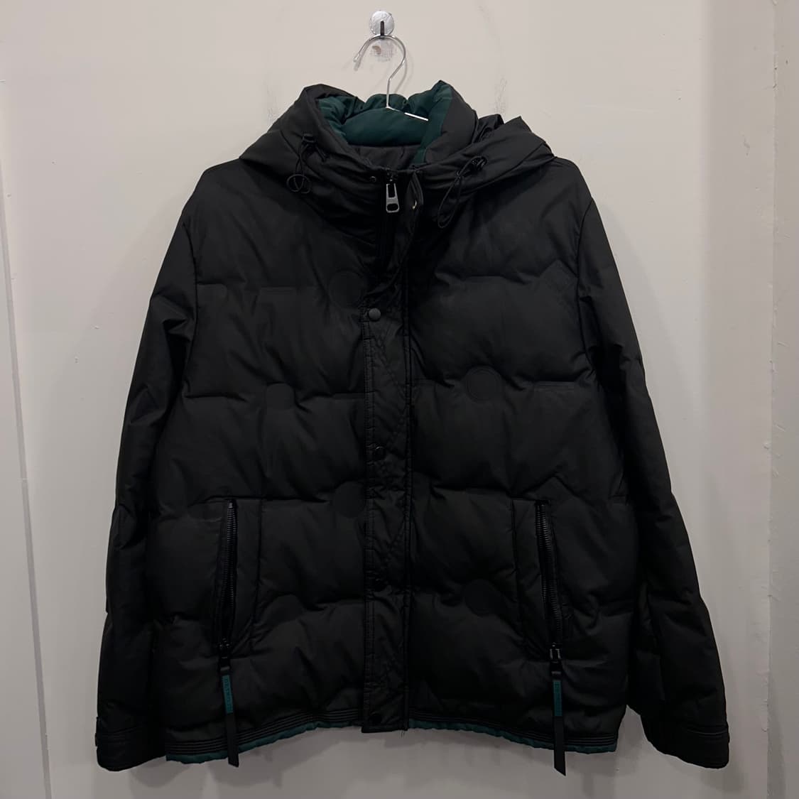 DETRO.IT 덕다운 무광 후디드 퀼팅 경량패딩 상품이미지2