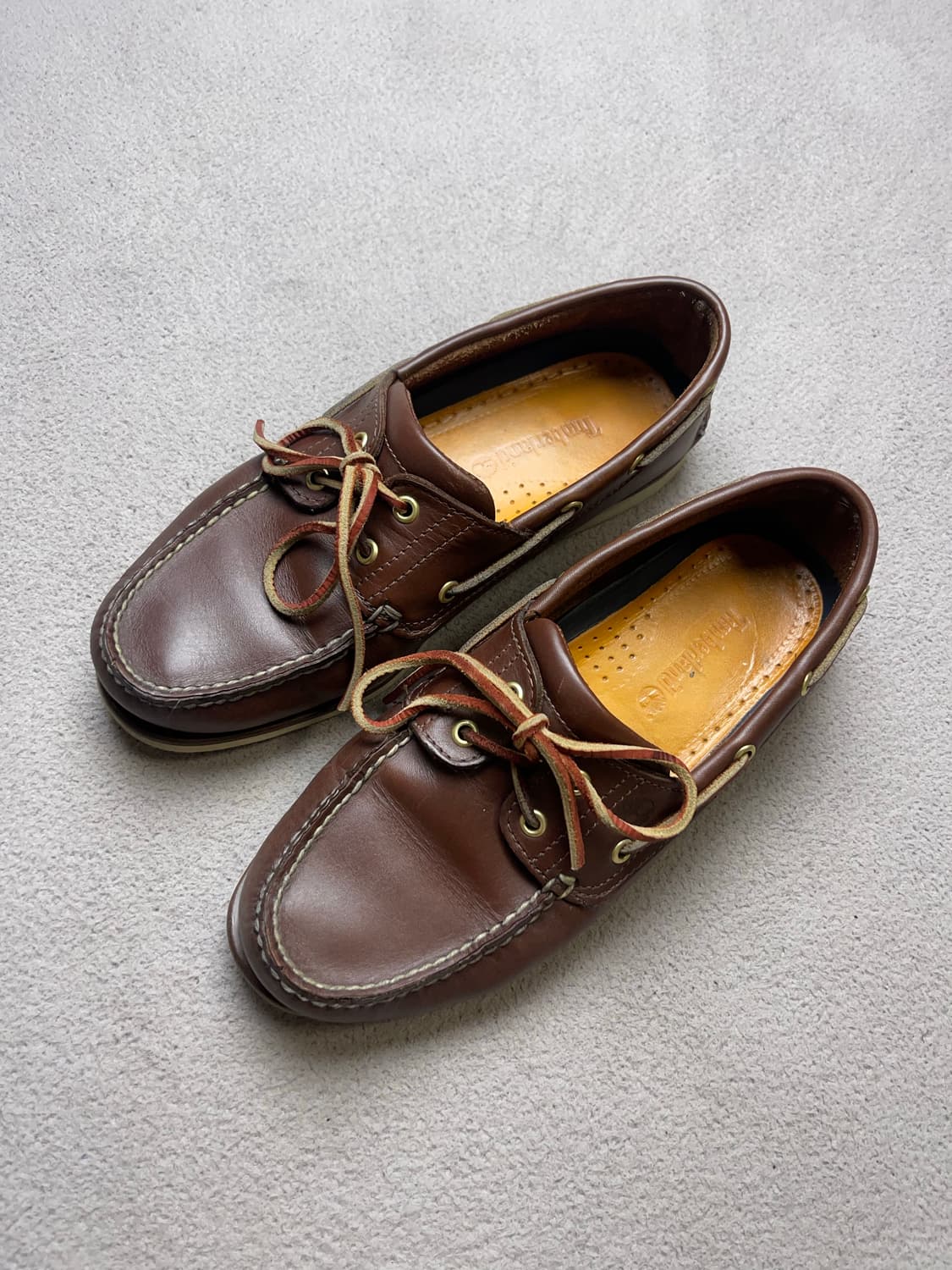 [9.5] 팀버랜드 2아이 클래식 보트 슈즈 버건디 -275 상품이미지1