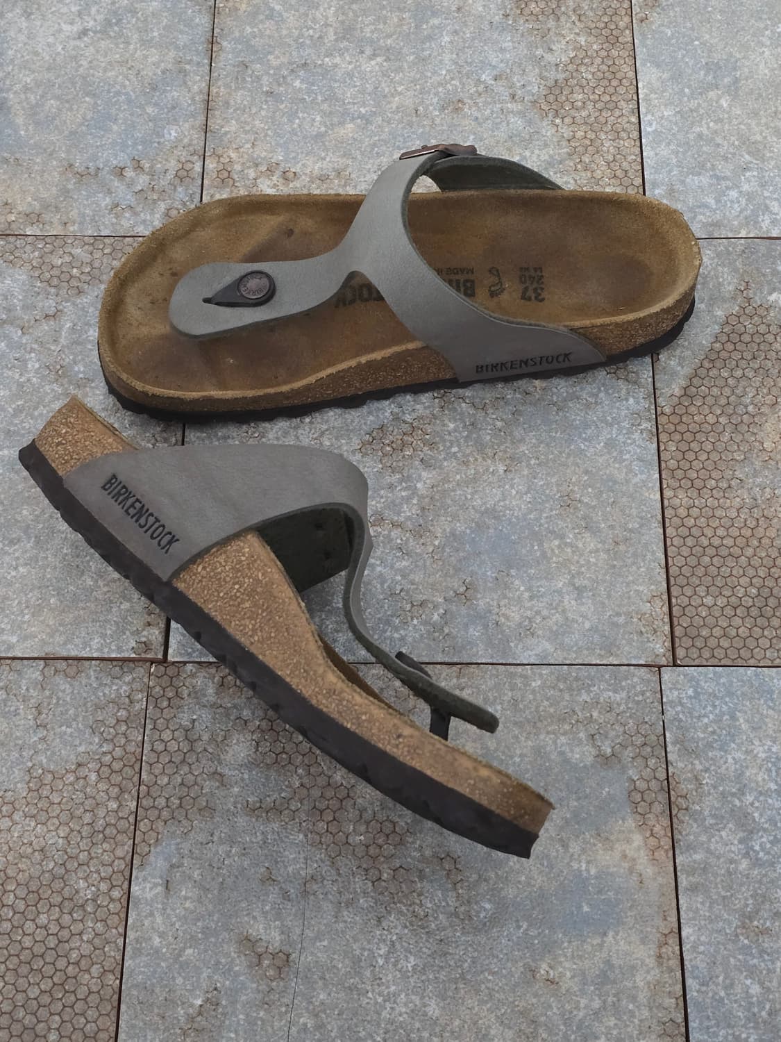 (240)버켄스탁 지제 스톤 샌들 상품이미지4