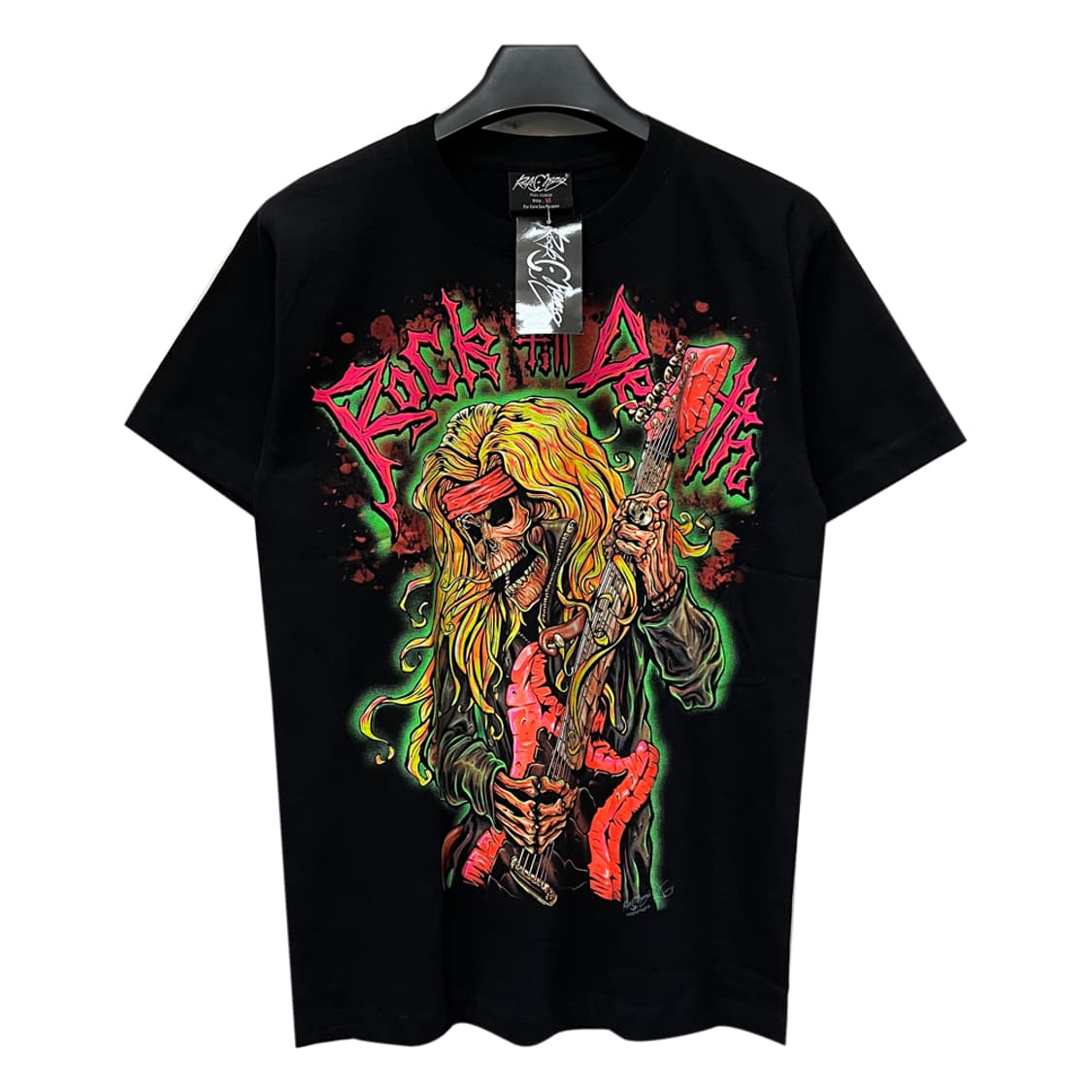 Rock Chang 락창 락 틸 데스 락밴드 반팔티 M 상품이미지1