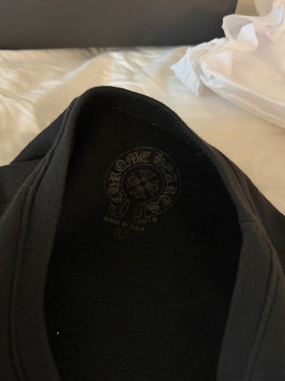 (새상품급) 크롬하츠 홀스슈 맨투맨 스웨트셔츠 L 상품이미지4