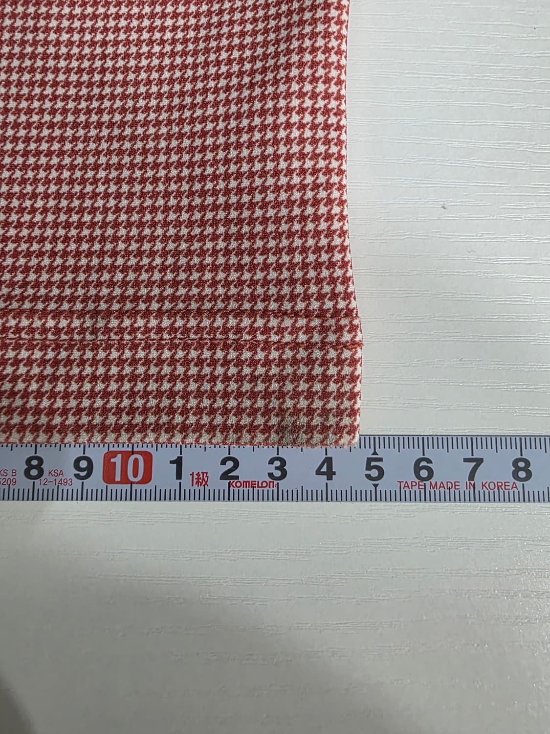 헤지스 골프 여성 하운드투스 체크 바지 28 상품이미지7