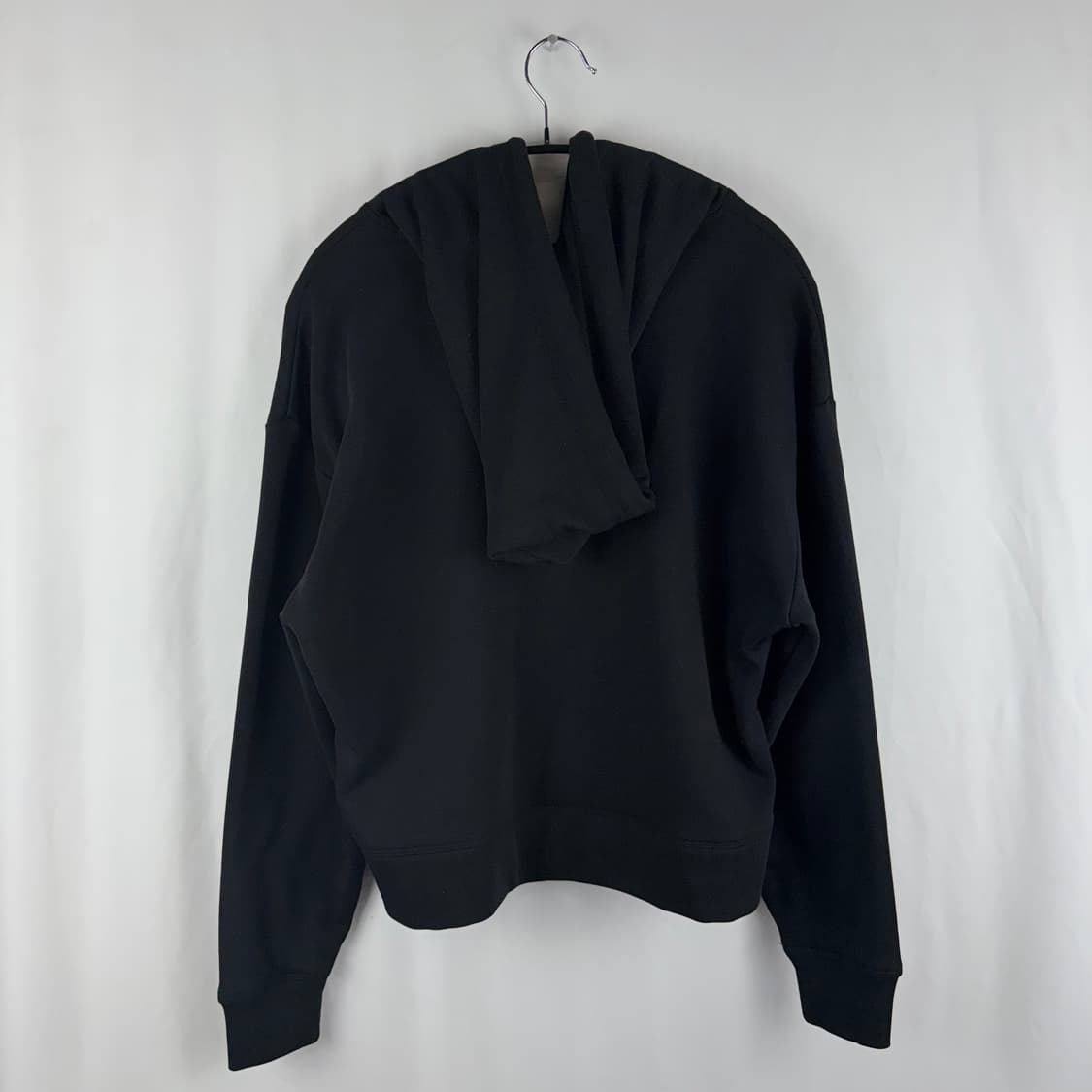 (M) 타미힐피거 크롭 후드 티 블랙 상품이미지6