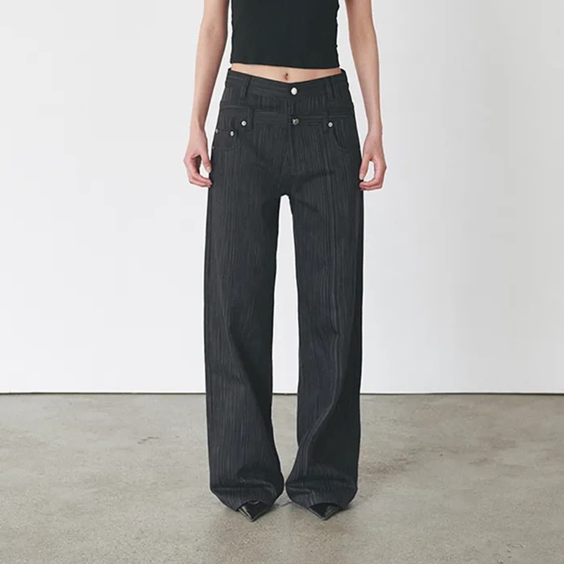 오데스 DOUBLE WAIST PANTS 상품이미지1