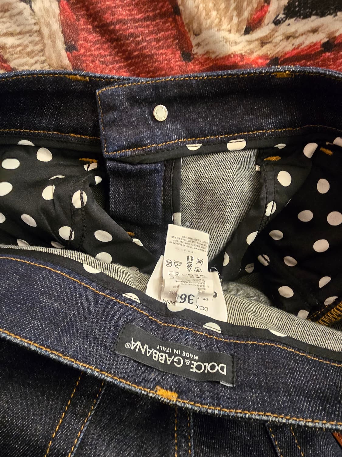 돌체앤가바나(Dolce & Gabbana)생지 데님 팬츠 상품이미지9