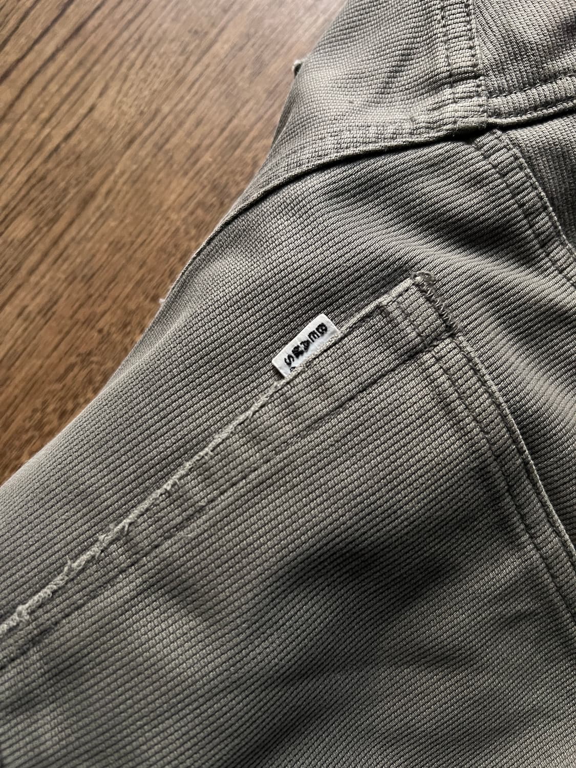 [31]BEAMS 빔즈 화이트탭 211 스트레이트 코튼 팬츠 상품이미지7