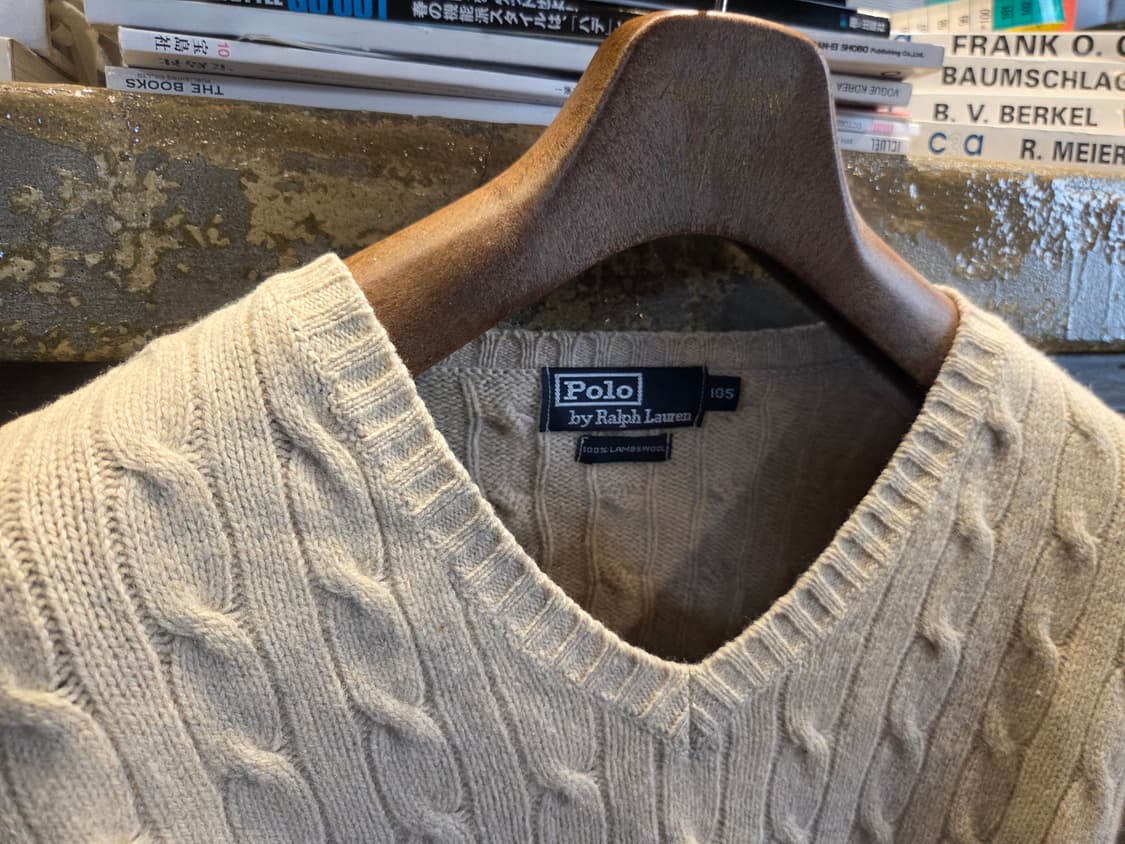 00'S 랄프로렌 케이블니트  상품이미지9