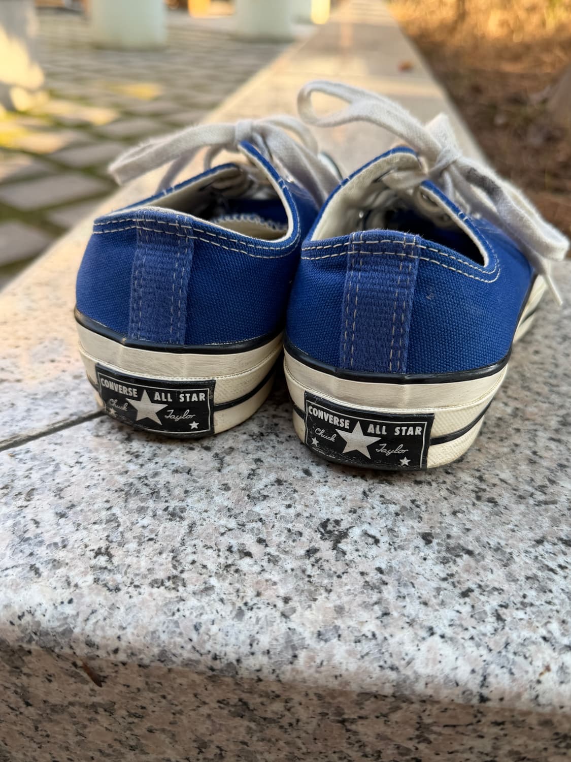 Converse 컨버스 척 70 로우 빈티지 캔버스 러쉬 블루 상품이미지5