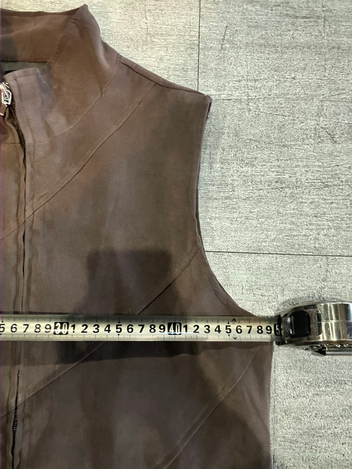 일본빈티지 Mare 올드스쿨아메카지 긱시크보헤미안 베스트조끼 상품이미지2