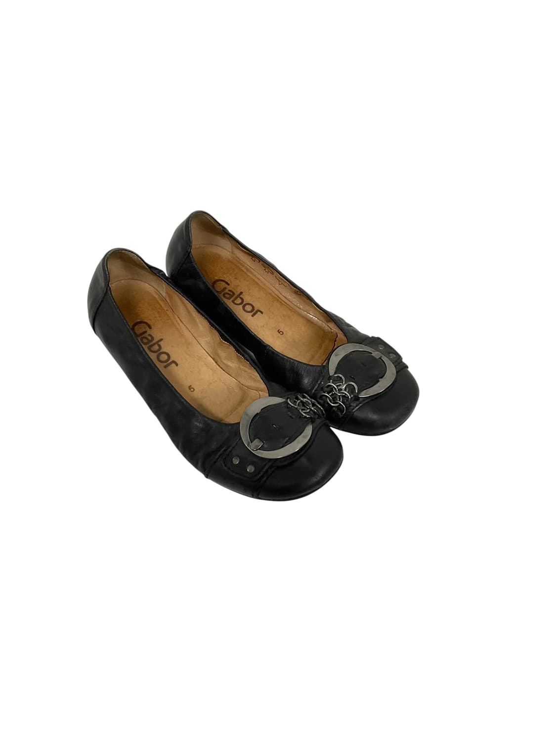 Vintage 레더 플랫 (240) 상품이미지1