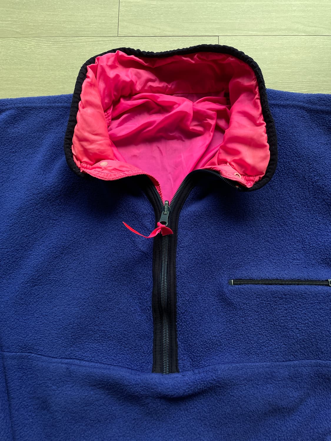 90s 파타고니아 글리세이드 플리스 자켓 블루 핑크 상품이미지4