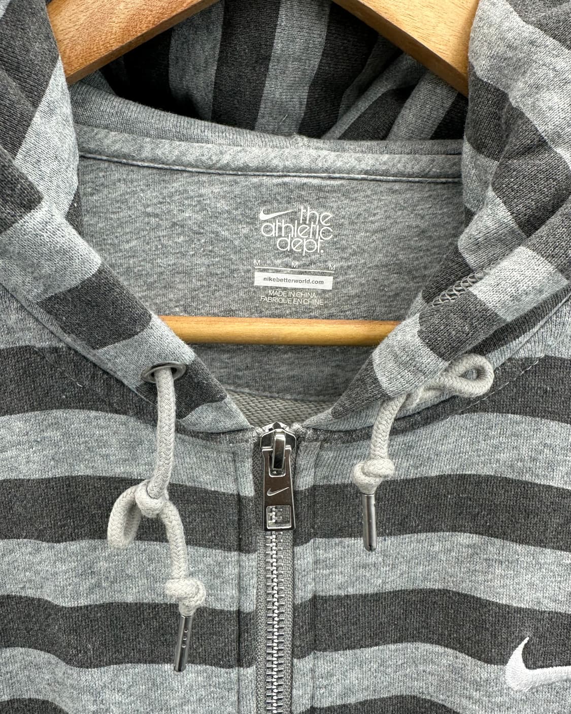 (WOMEN)나이키 크롭 후드집업-M1474 상품이미지3