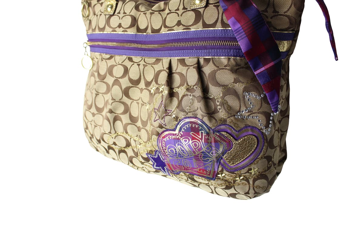 2000s Y2K COACH POPPY 코치 숄더백 상품이미지4