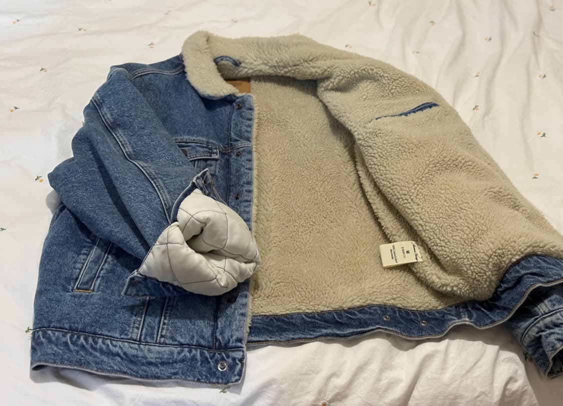 아메리칸 빈티지 퍼 데님 자켓 (페르마타 구매)  상품이미지4