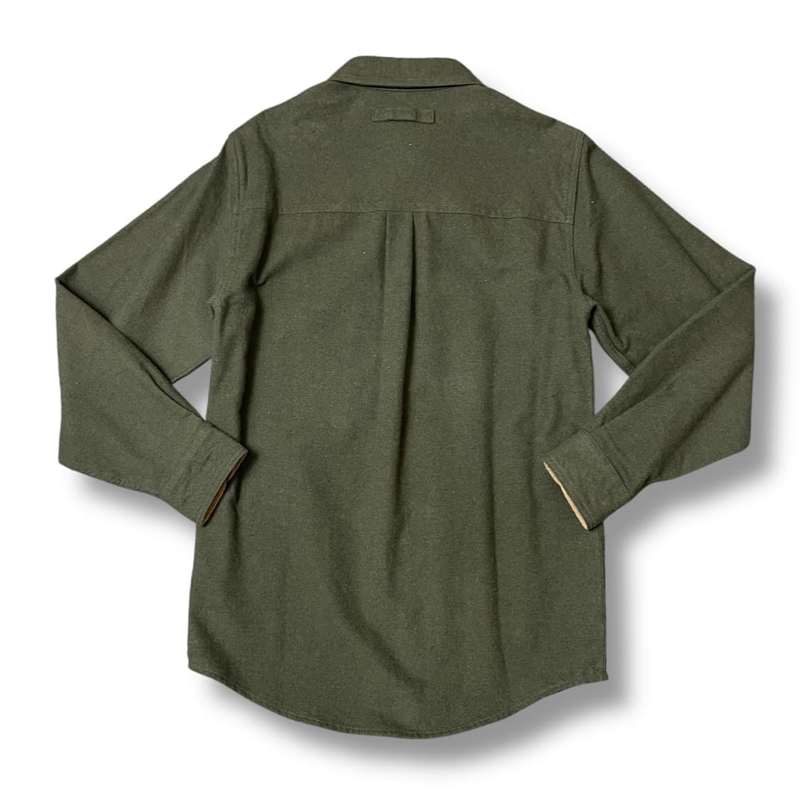 빈티지 카키 원포켓 코튼 워크 셔츠 SM 상품이미지2