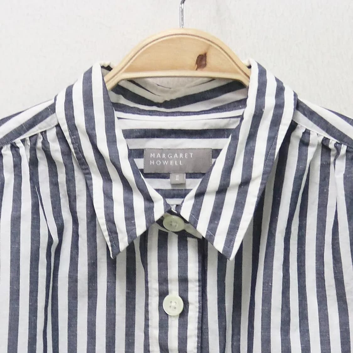 마가렛 호웰 스트라이프 린넨 혼방 셔츠 63306 상품이미지3